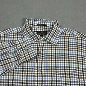 Rodd And Gunn Button Shirt Mens Large Sports Fit Brushed Luxury Woven In Italy